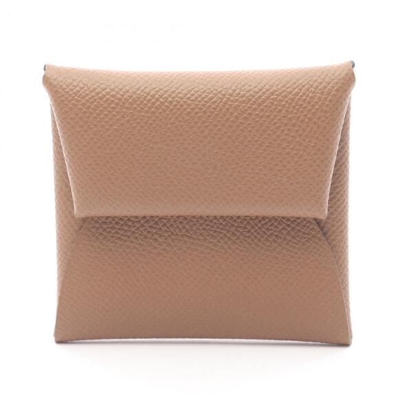 Hermes Hermès Bastia Verso Bronze Dore Vert Fizz Wallet/Coin Case Wallet Eps...